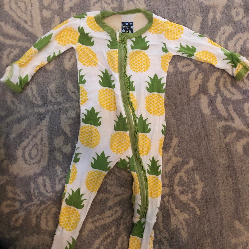 Kickee pants footie pajamas